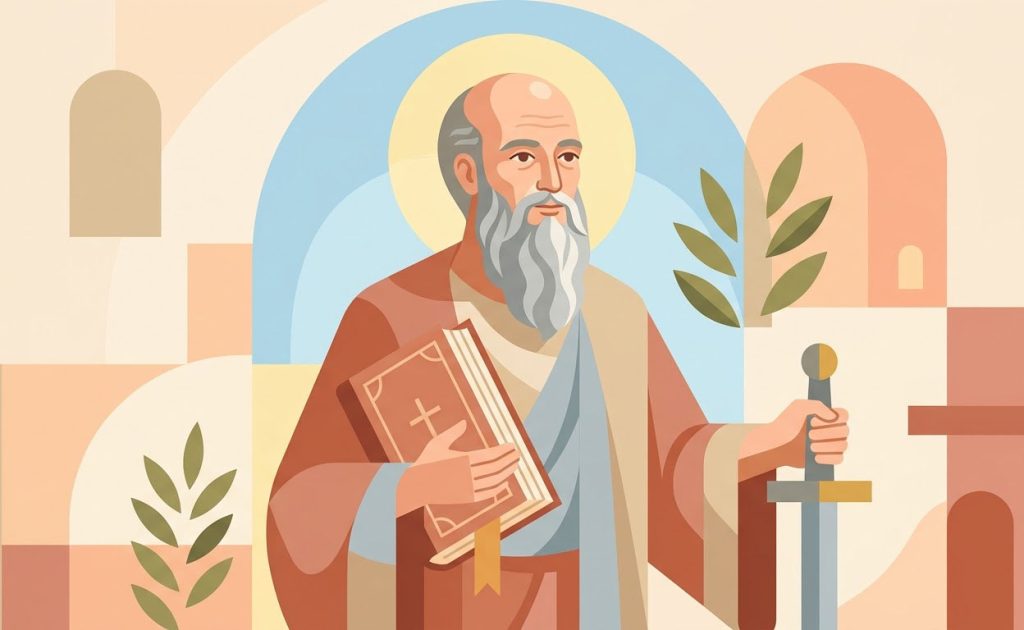 Saint Paul - Illustration prière catholique